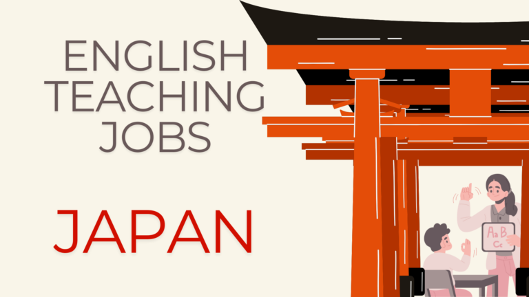 English Teaching Jobs in Japan