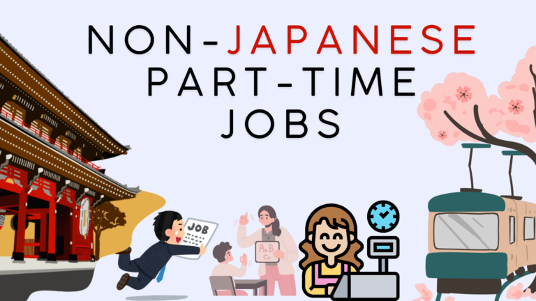 Part-Time Jobs in Japan, non- japanese